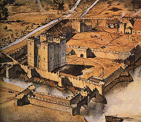 Bristol Castle ~ c1200