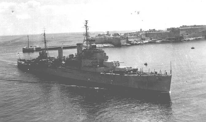 HMS Gambia - 1951