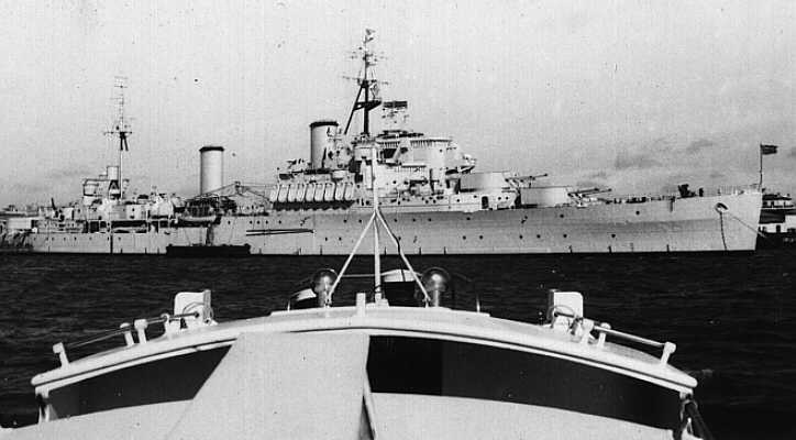 HMS Gambia - 1951