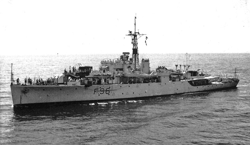 HMS Peacock, 1950