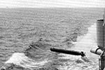 Torpedo from HMS Sheffield.