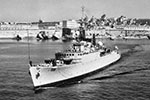 HMS Wrangler, March 25, 1955 at Grand Harbour, Malta. Photo: Imperial War Museums A33167