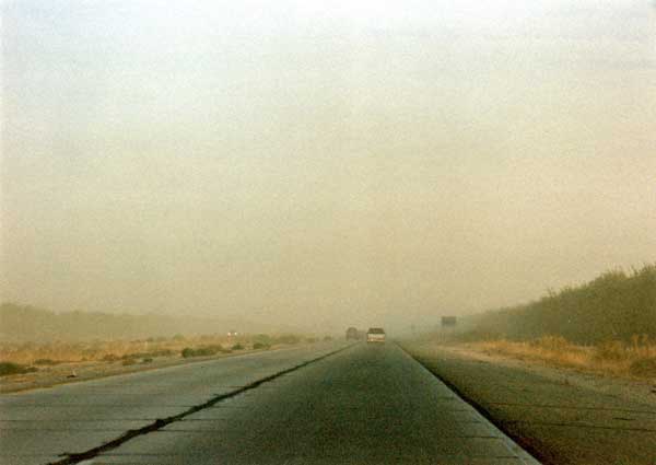 Los Angeles sandstorm