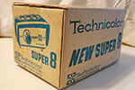 The box for the Technicolor Instant Movie Projector 580 was more or less intact.