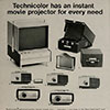 An advert for the Technicolor Instant Movie projectors from the November 1967 issue of Business Screen magazine.