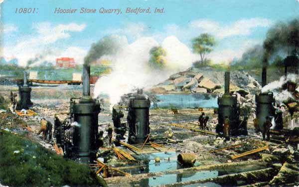 Hoosier Stone Quarry, Bedford, Indiana