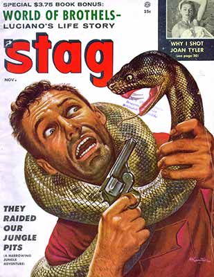 Stag November 1955 cover