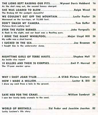 Stag November 1955 index