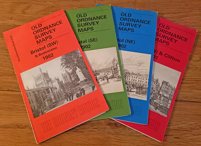 Reprints of 1902 Ordnance Survey maps