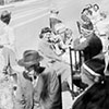 The end of WWII street party in Two Mile Hill, St. George. Photo from Bryan Bignell.