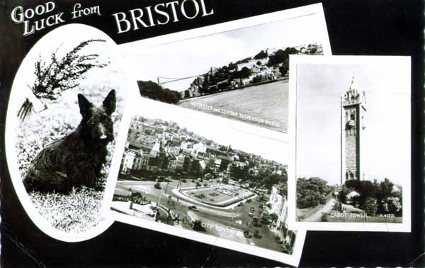 Bristol Multiview Postcard