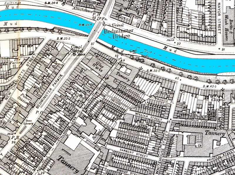 Weare's Buildings', Bedminster - 1902