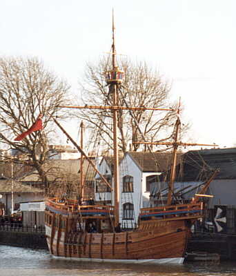 Replica of the Cabot's Matthew