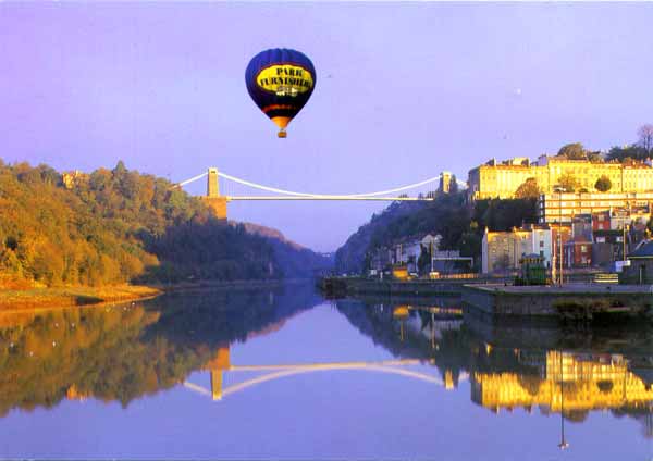 Avon Gorge - Clifton Suspension Bridge and the River Avon