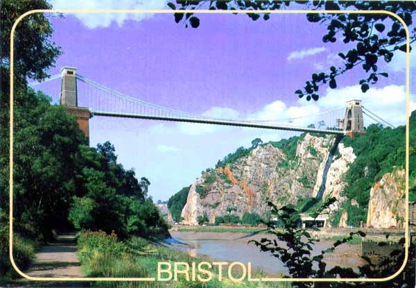 Avon Gorge - Clifton Suspension Bridge and the River Avon