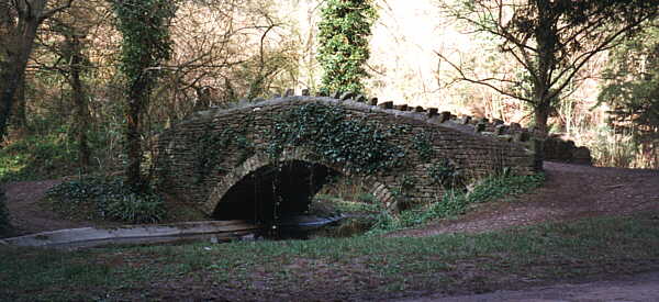 Bridge across Hazel Brook