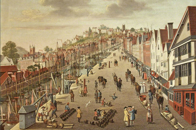 Broad Quay - late 18th century