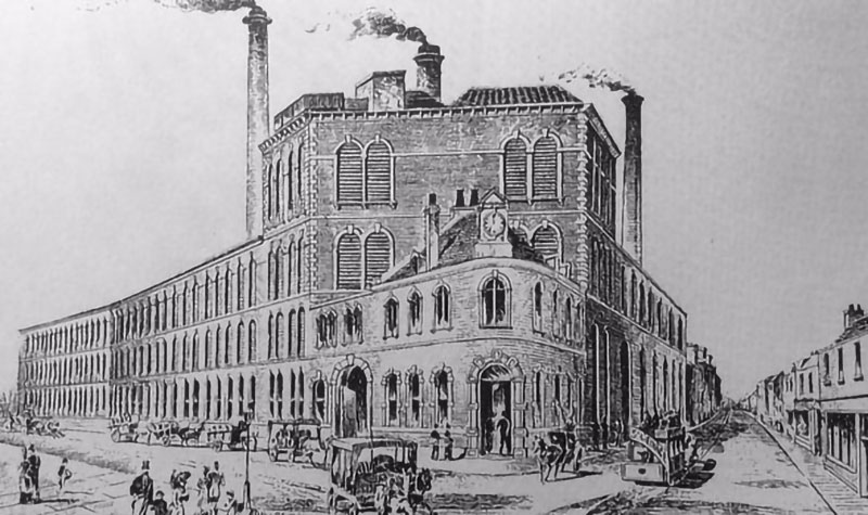 Garton Brewery in the 1880s