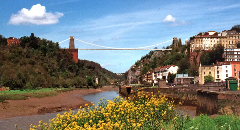 The Avon Gorge from Cumberland Basin