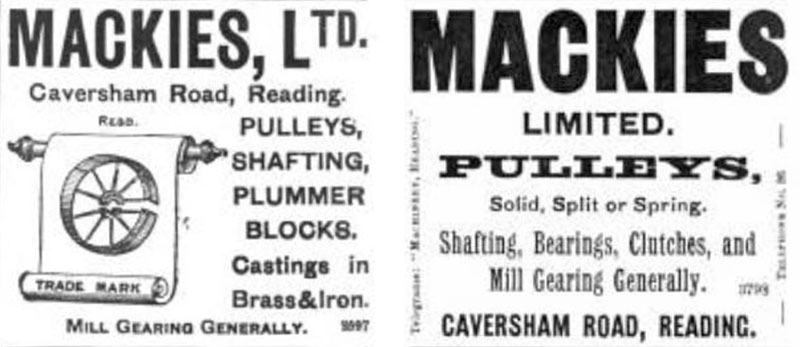 Mackies - Engineering, July and December 1899