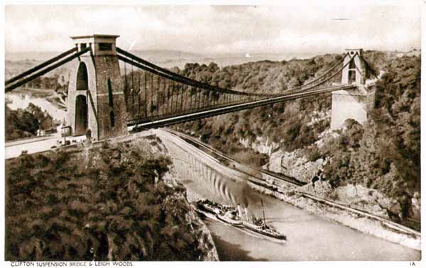 Avon Gorge, Clifton Suspension Bridge and Leigh Woods
