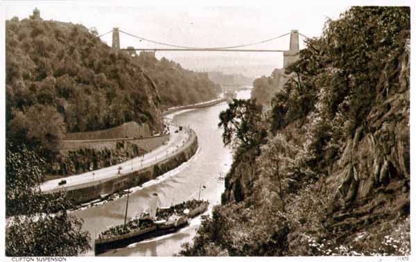 Avon Gorge and Clifton Suspension Bridge