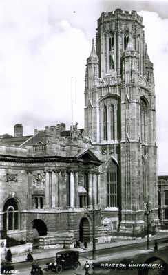 will's Memorial tower, Bristol University