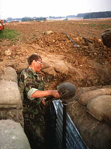 Trench digging