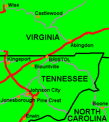 map of bristol tennessee area        <h3 class=