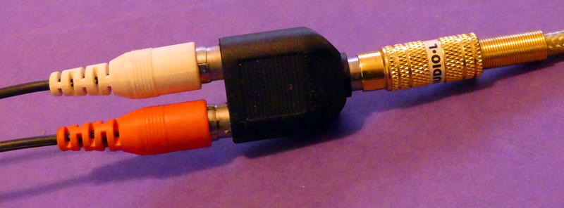 audio y-splitter