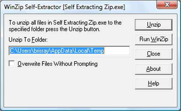 Winzip self extractor header corrupt ошибка как исправить