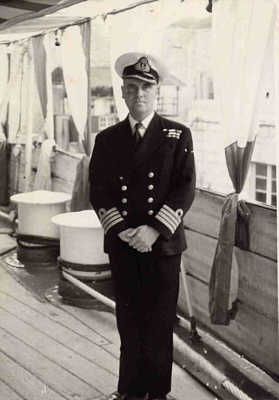 Captain Dickinson of HMS Phoebe