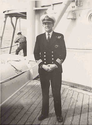 Commander Scatchard of HMS Phoebe