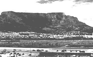 Table Mountain, Cape Town, South Africa - 1954
