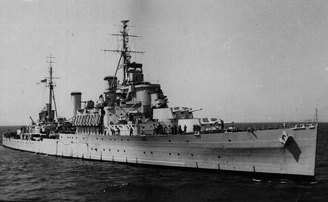 HMS Gambia - 1950