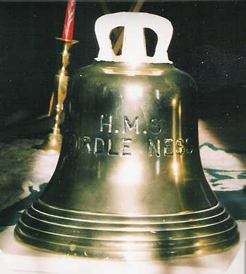 HMS Girdle Ness' bell