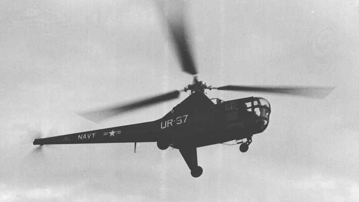 Mail by helicopter - 1951