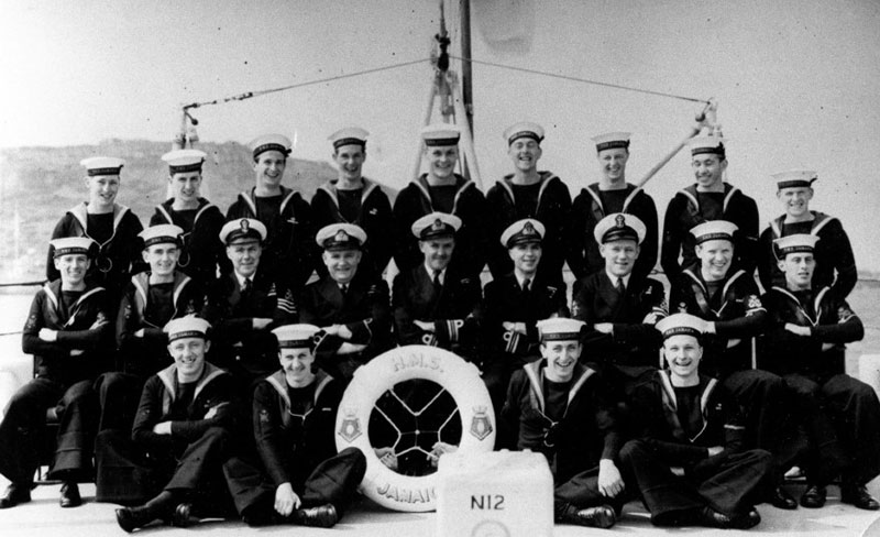 Crew of HMS Jamaica
