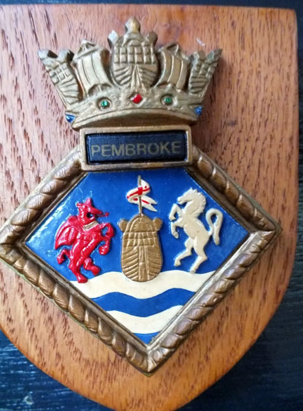 HMS Pembroke plaque