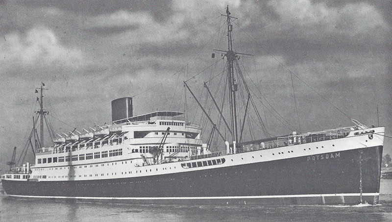 The troopship Empire Fowey