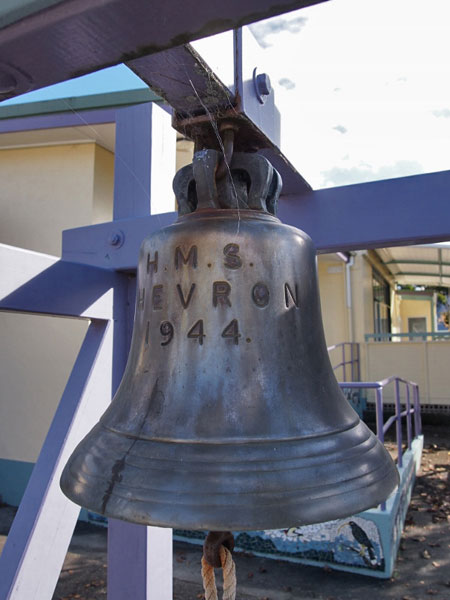 Chevron's bell at Collingwood Area School