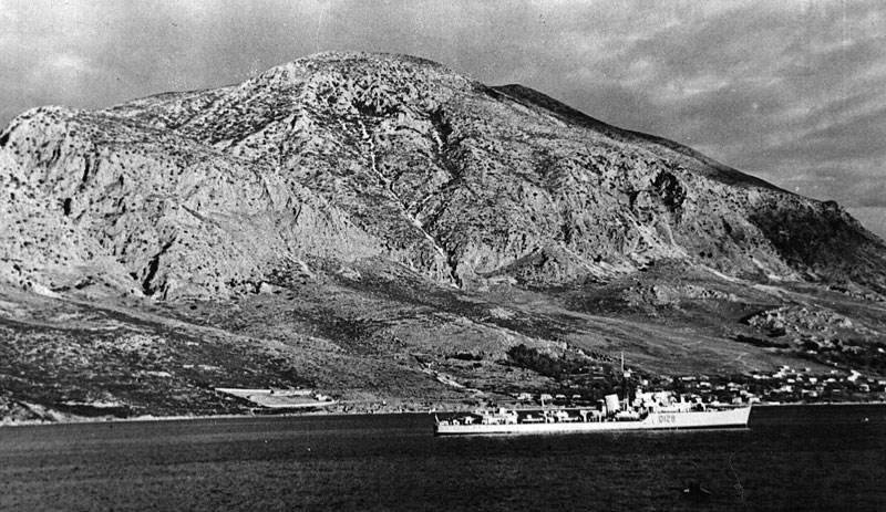 PNS Tariq, Dragomesti, Greece, 1950