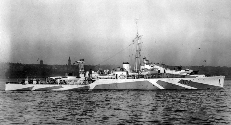 HMS Kite in 1943