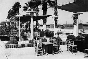 Beach Bar - Lanarks, Cyprus - 1951