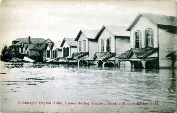 Flood Scene, Dayton, Ohio