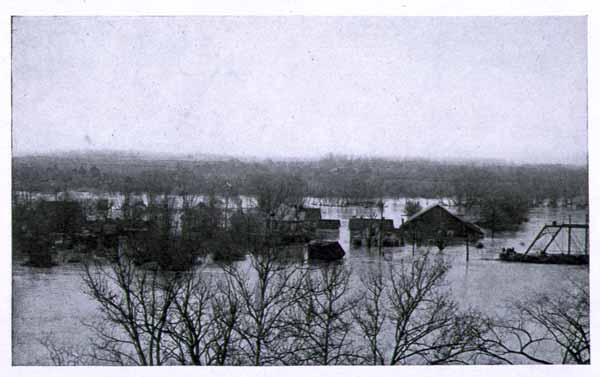 Flood Scene, Piqua, Ohio