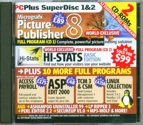 Picture Publisher 8 CD from PCPlus - June 2001
