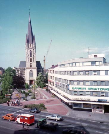 The view from our room - City Club, Paderborn