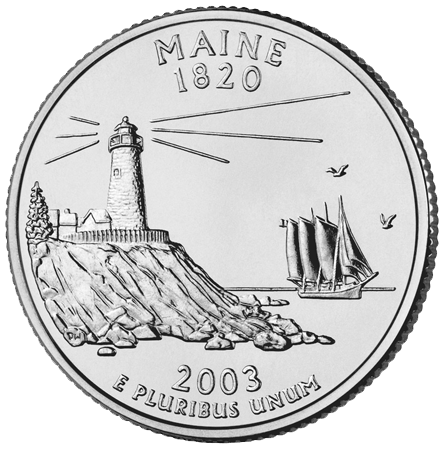Maine State Quarter