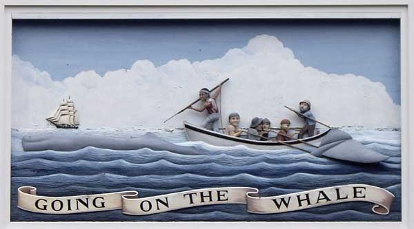 Nantucket whaling museum plaque